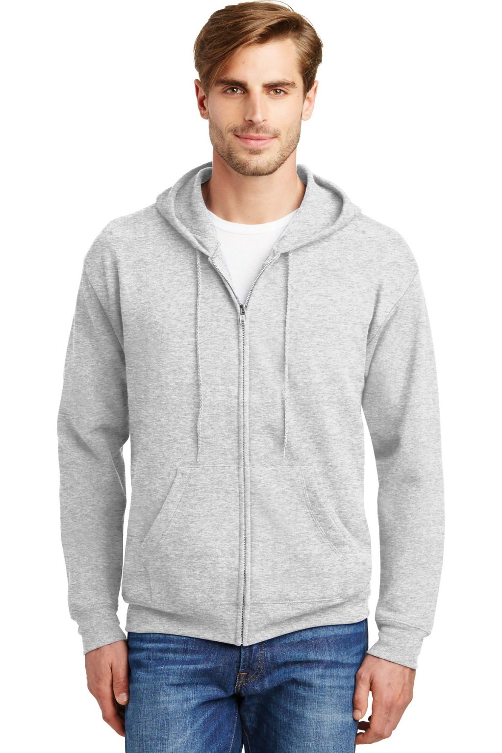 Download Hanes® - EcoSmart® Full-Zip Hooded Sweatshirt. P180 | Big Dawg